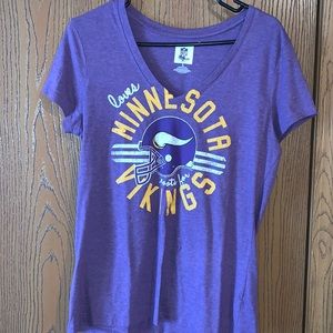 Purple Minnesota Vikings shirt. Size Large. Purchased from NFL website